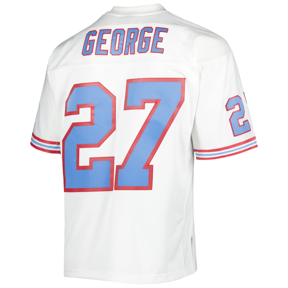 Men's Houston Oilers Eddie George White Legacy Replica Jersey