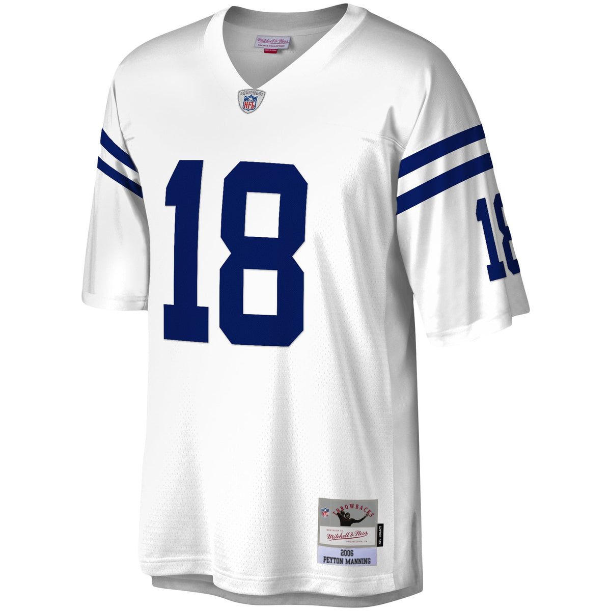 Men's Indianapolis Colts Peyton Manning Royal Legacy Replica Jersey