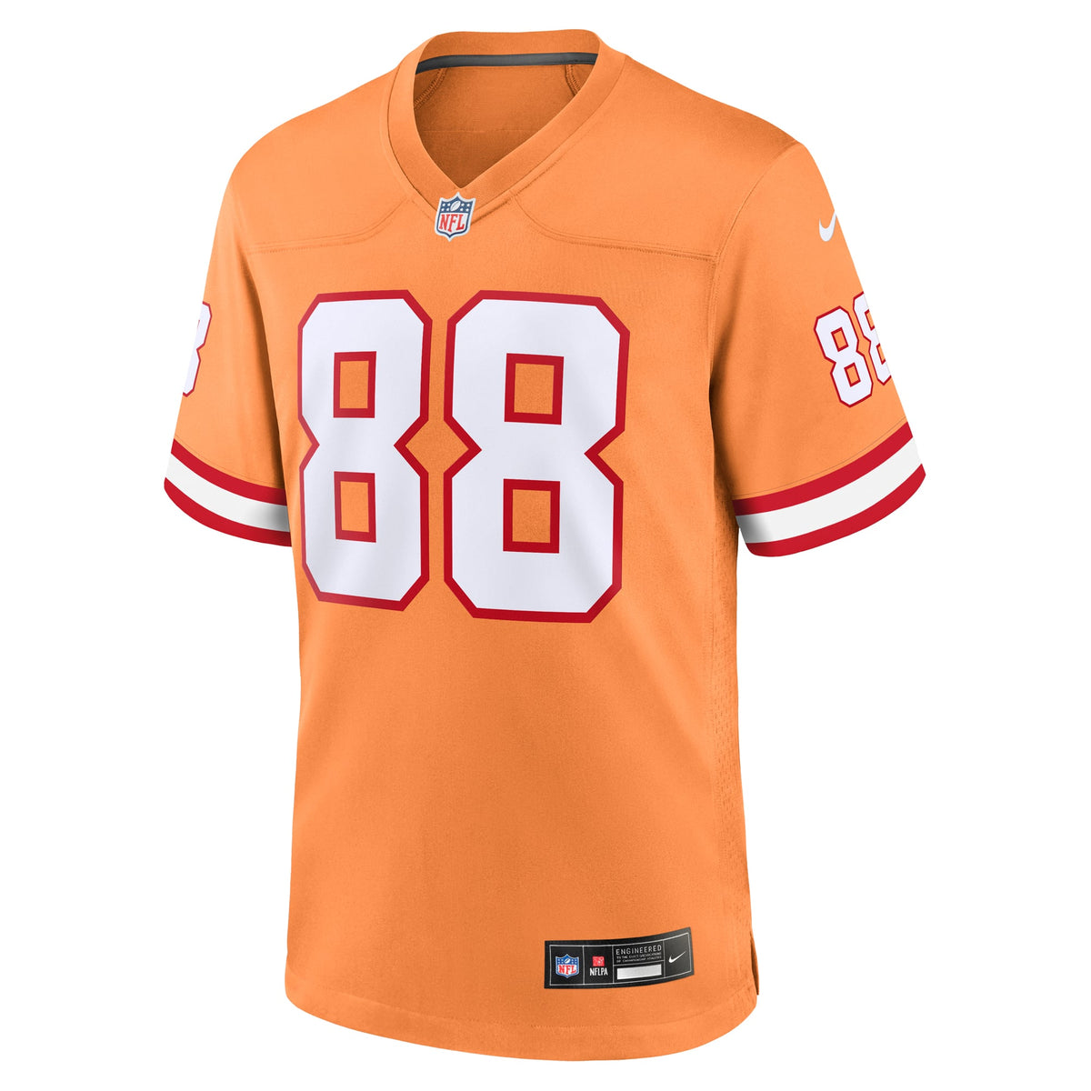 Men's Tampa Bay Buccaneers Cade Otton Red Game Player Jersey