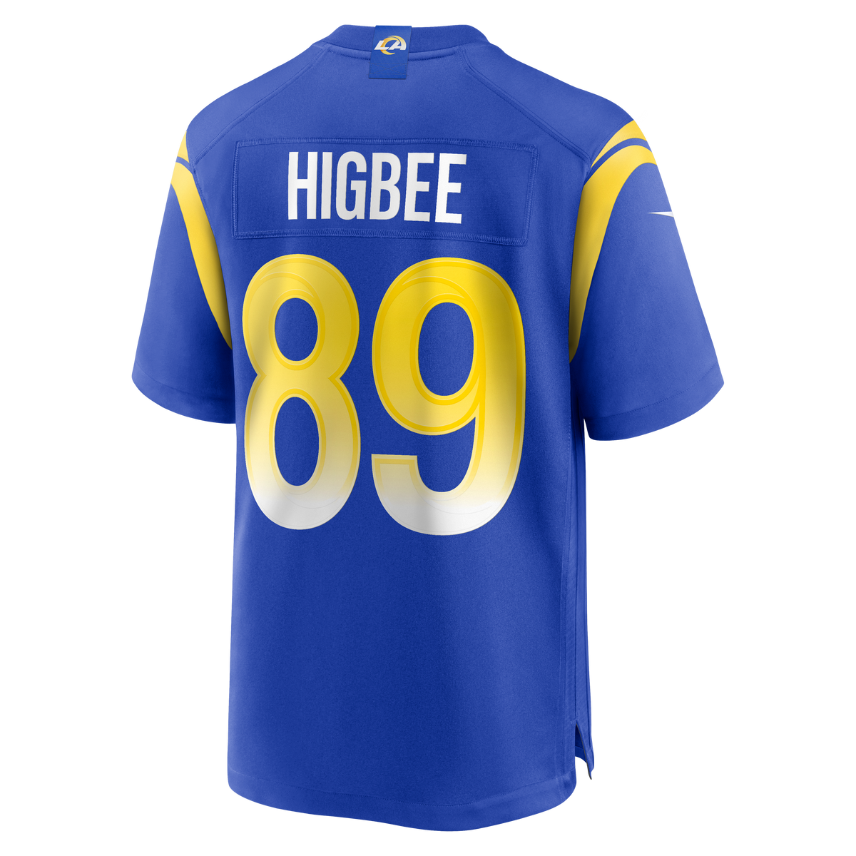 Men's Los Angeles Rams Tyler Higbee Royal Game Player Jersey