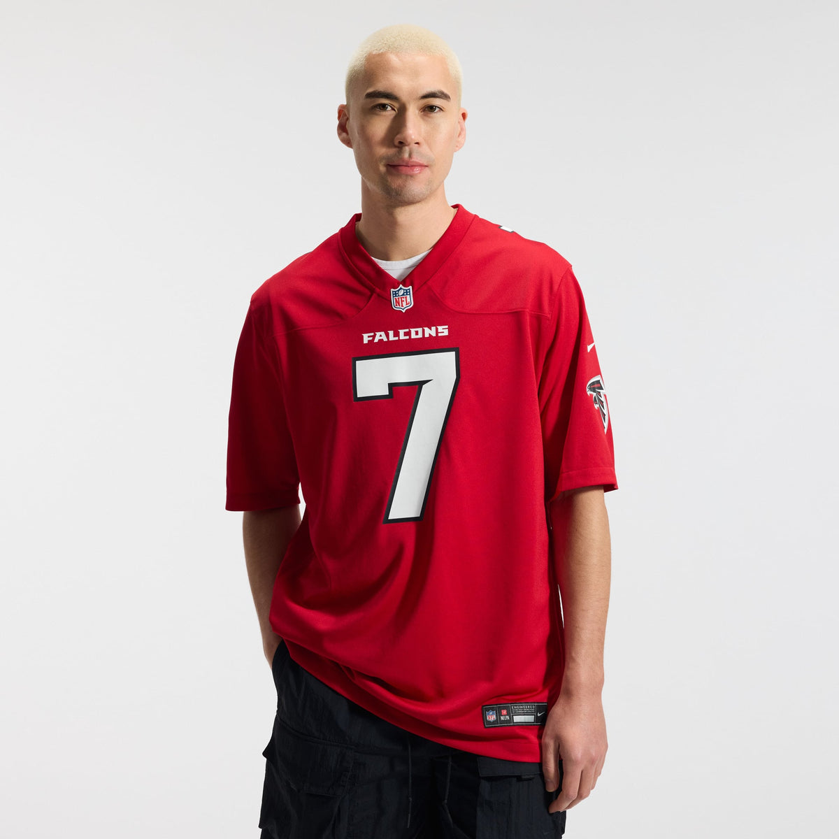 Men's Atlanta Falcons Bijan Robinson Red Jersey