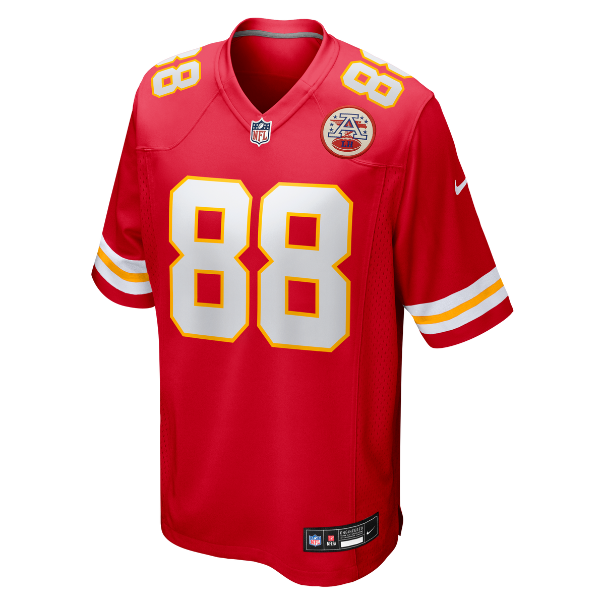 Men's Kansas City Chiefs Jake Briningstool Red Team Jersey