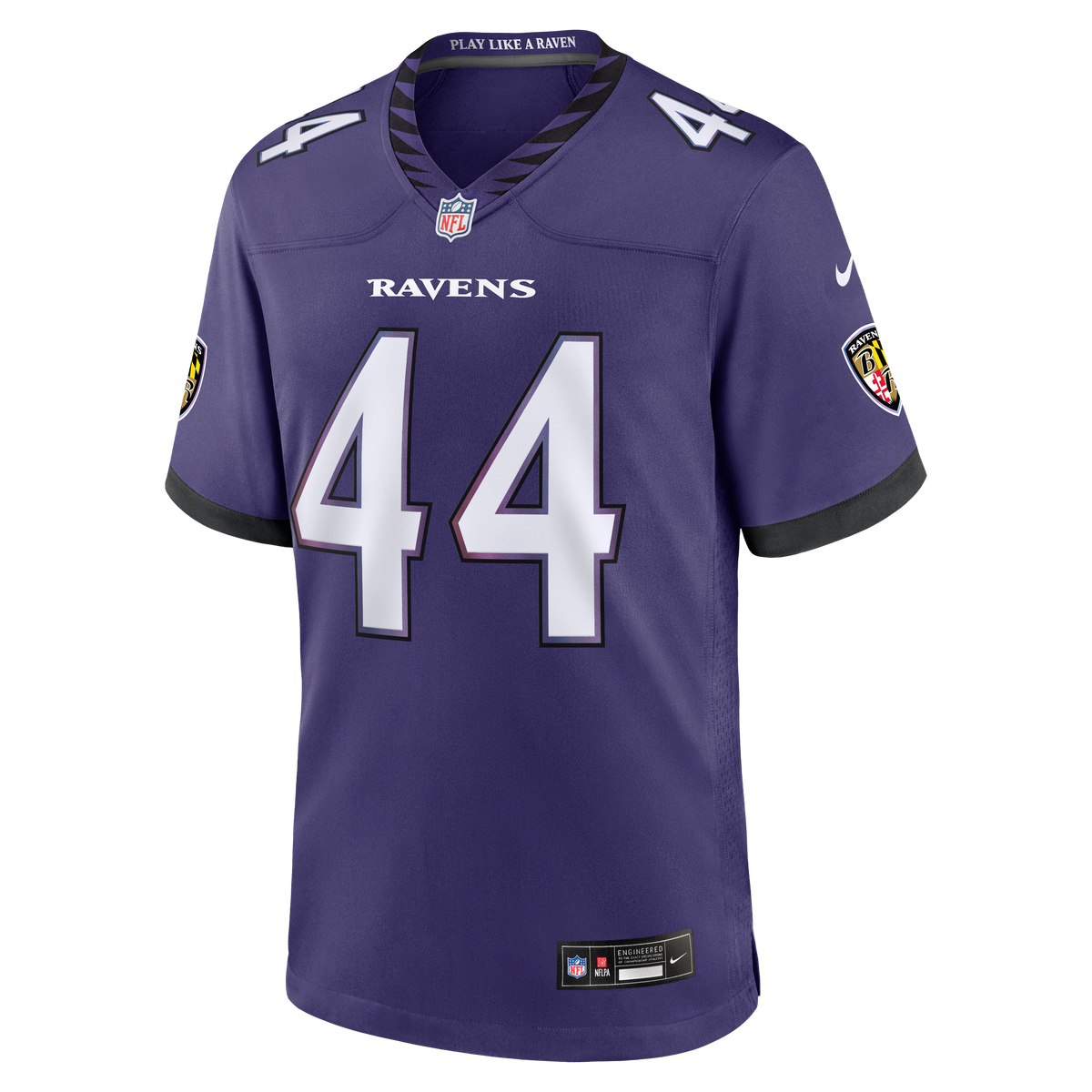 Men's Baltimore Ravens Marlon Humphrey Black Alternate Jersey