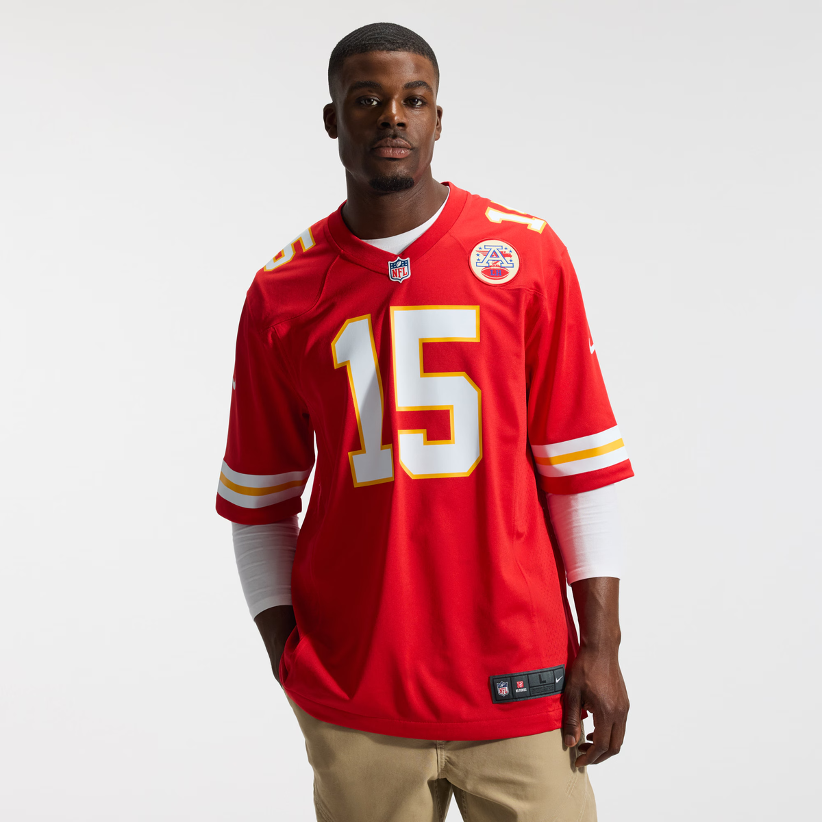 Men's Kansas City Chiefs Patrick Mahomes Red Jersey