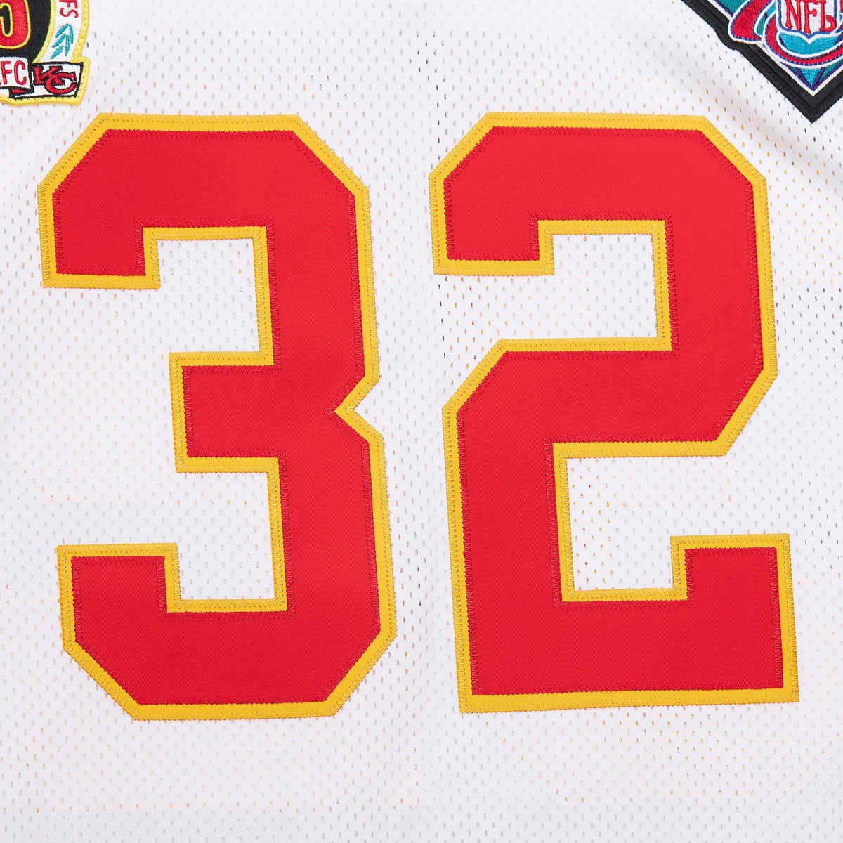 Men's Kansas City Chiefs 1994 Marcus Allen White Throwback Retired Player Jersey