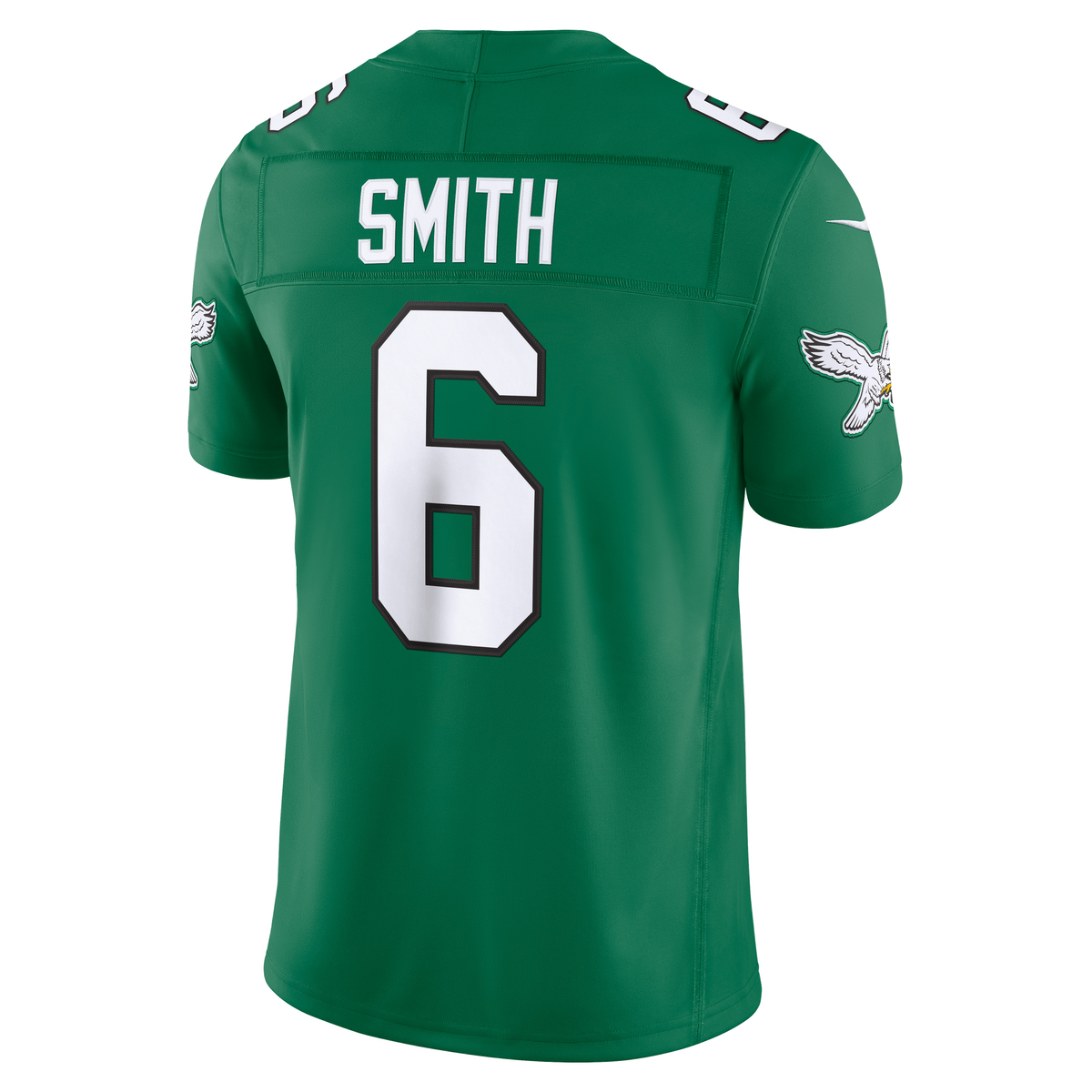 Men's Philadelphia Eagles DeVonta Smith Kelly Green Alternate Stitched Jersey