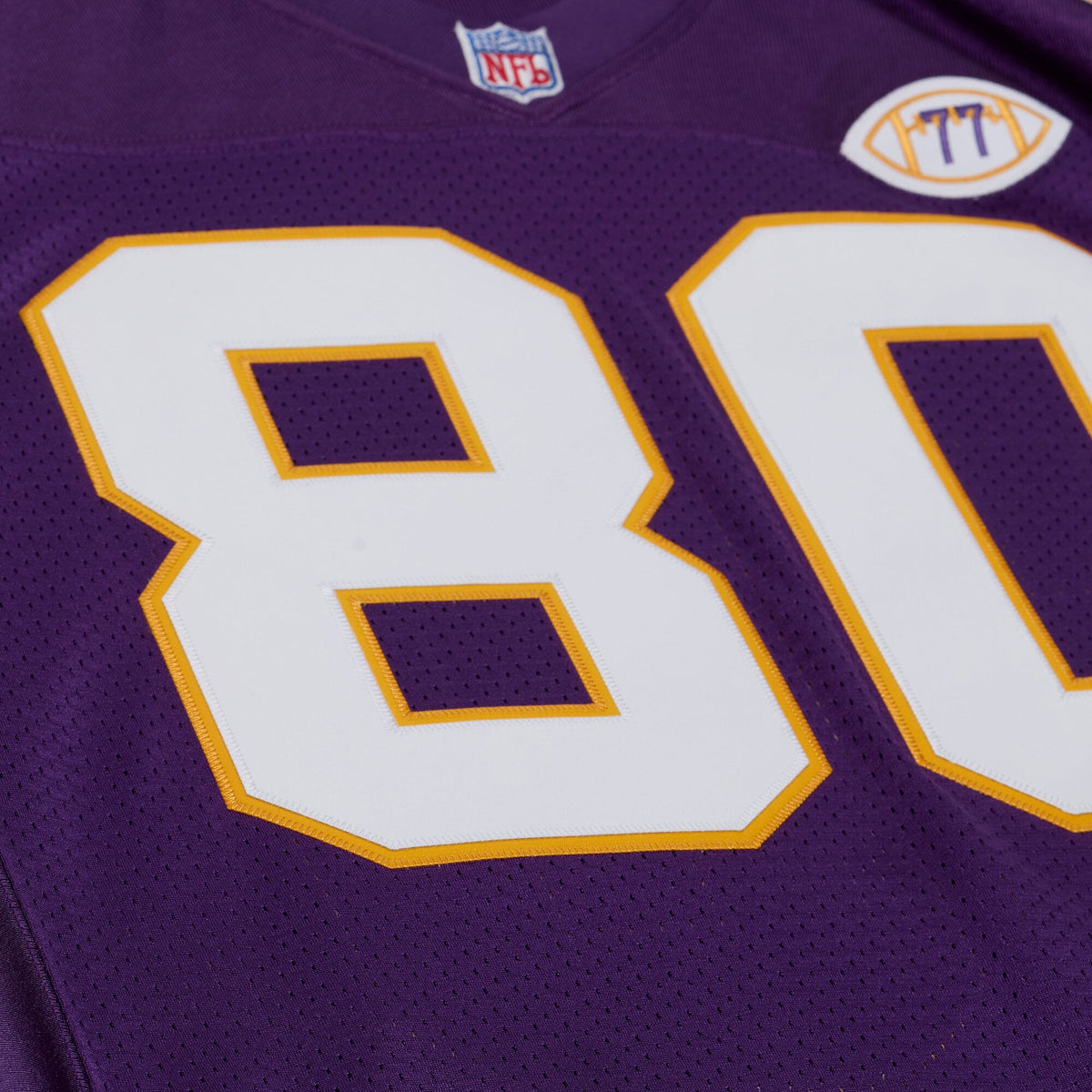 Men's Minnesota Vikings Cris Carter Purple 2001 Throwback Jersey