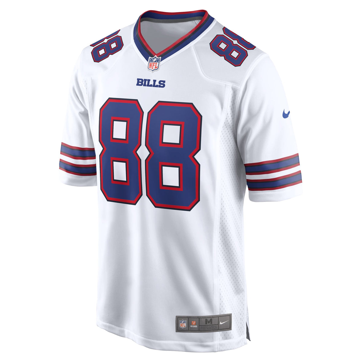 Men's Buffalo Bills Dawson Knox White Away Game Player Jersey
