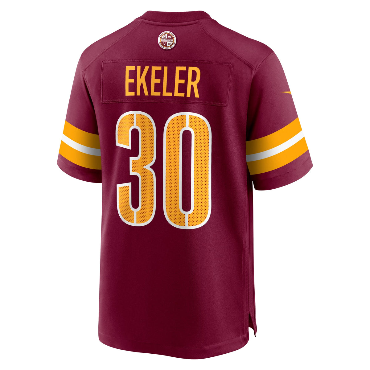 Men's Washington Commanders Austin Ekeler White Game Super Bowl Era Jersey