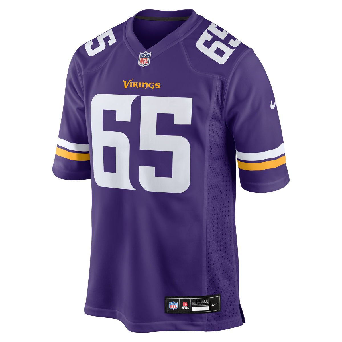 Men's Minnesota Vikings Michael Jurgens Purple Jersey