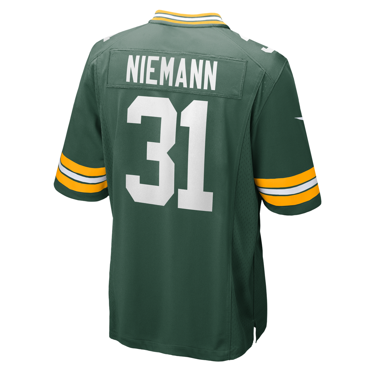 Men's Green Bay Packers Nick Niemann Green Team Jersey