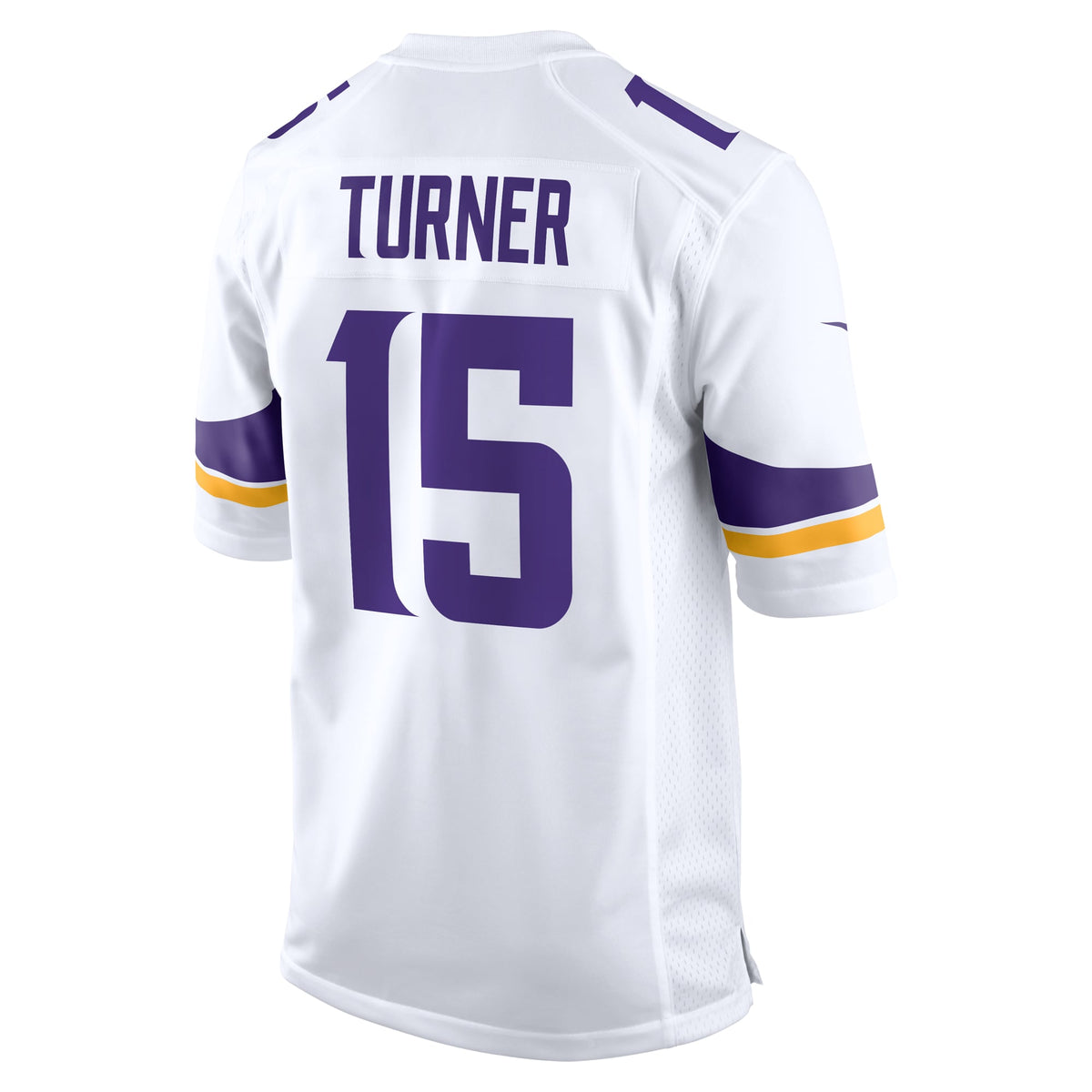 Men's Minnesota Vikings Dallas Turner White Jersey