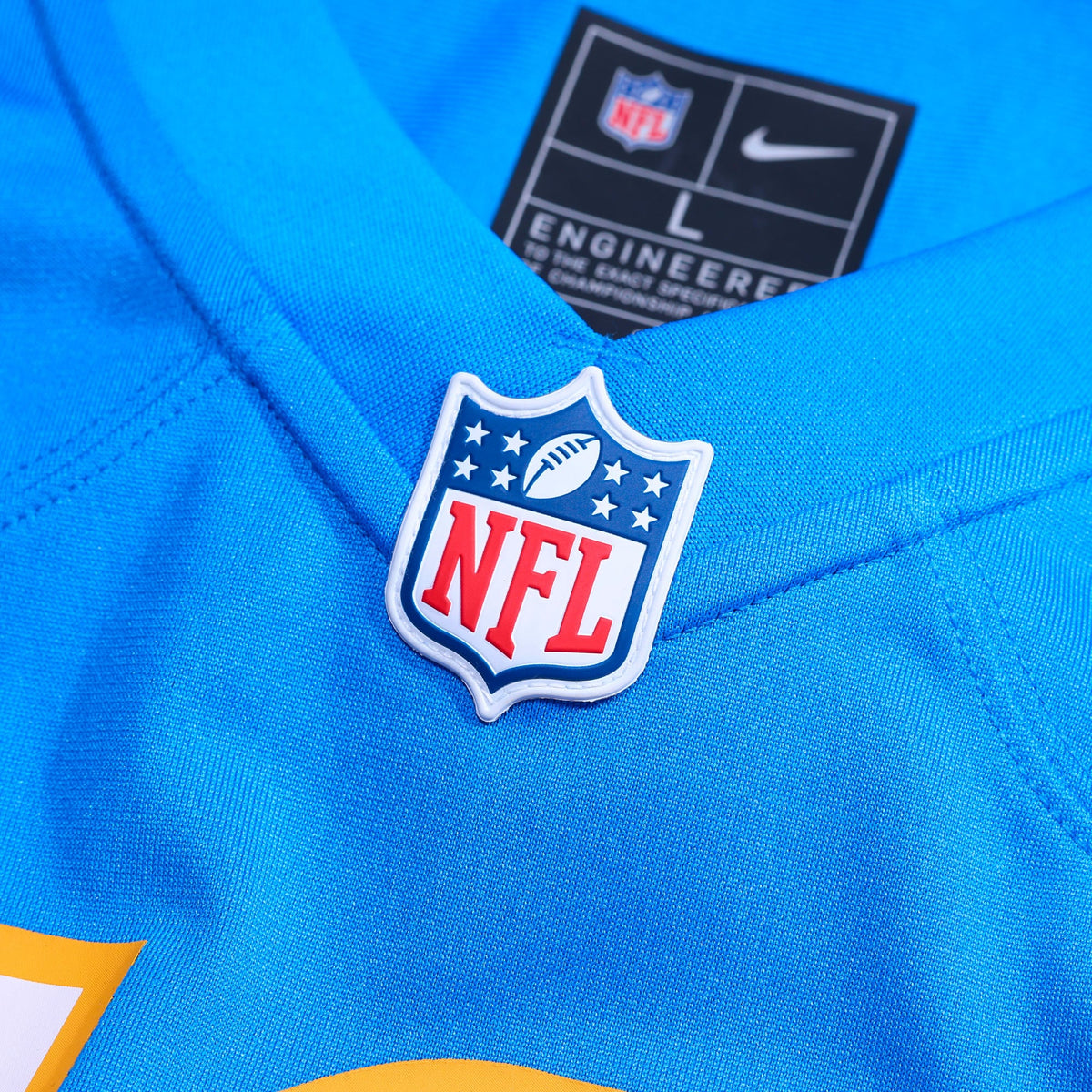 Men's Los Angeles Chargers Quentin Johnston Powder Blue Game Player Jersey