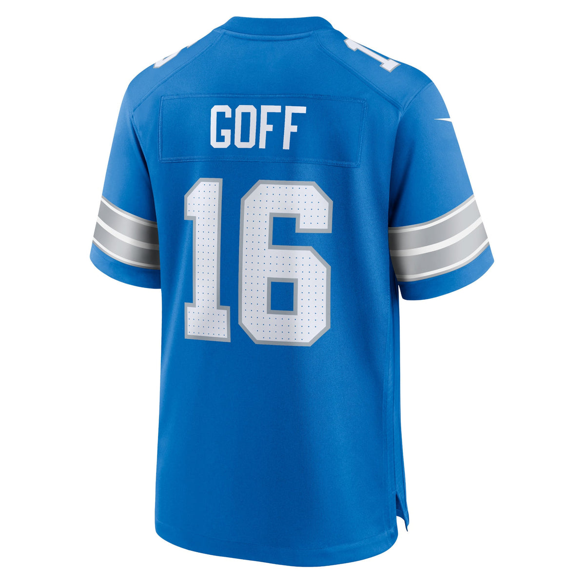 Men's Detroit Lions Jared Goff White Jersey