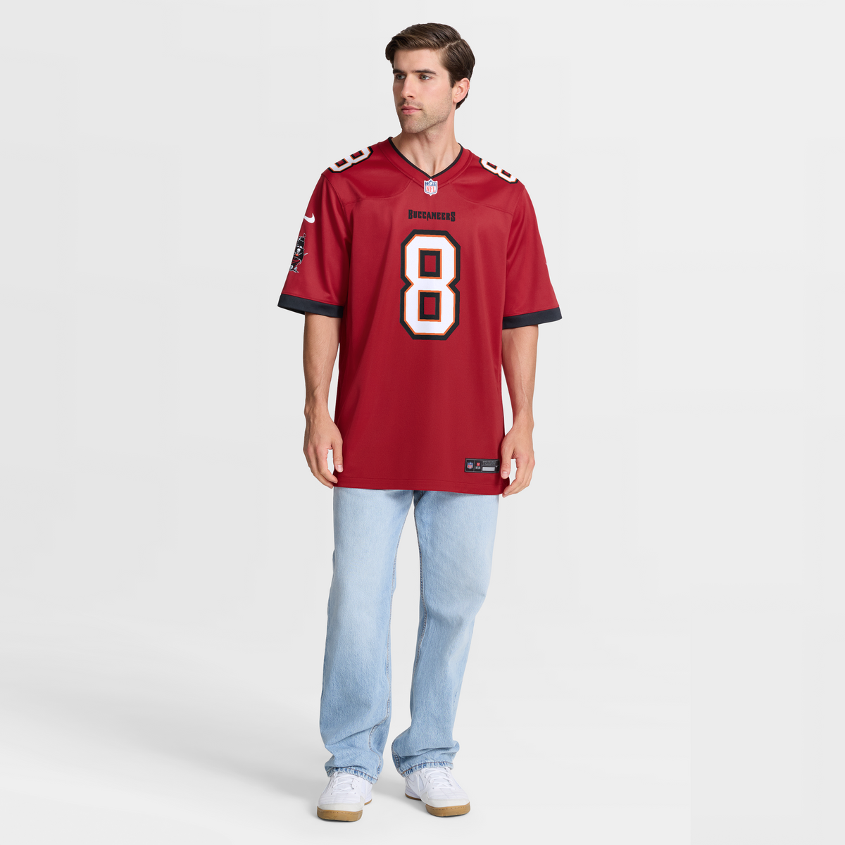Men's Tampa Bay Buccaneers SirVocea Dennis Red Jersey