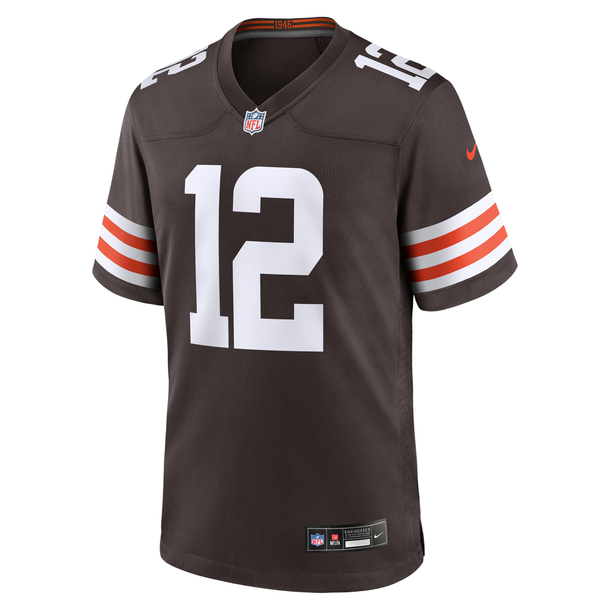 Men's Cleveland Browns Denzel Boston Brown Jersey