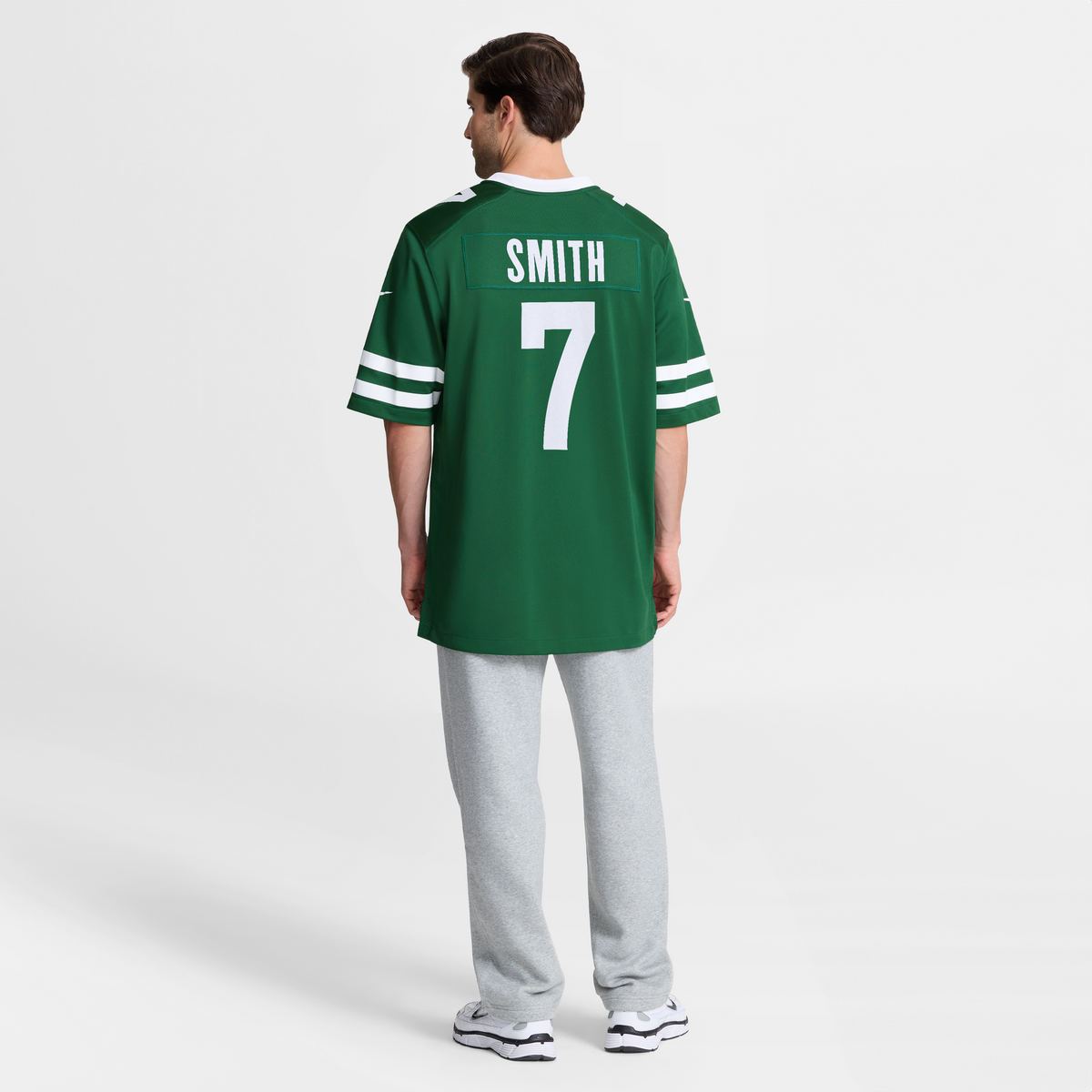 Men's New York Jets Geno Smith Legacy Green Jersey