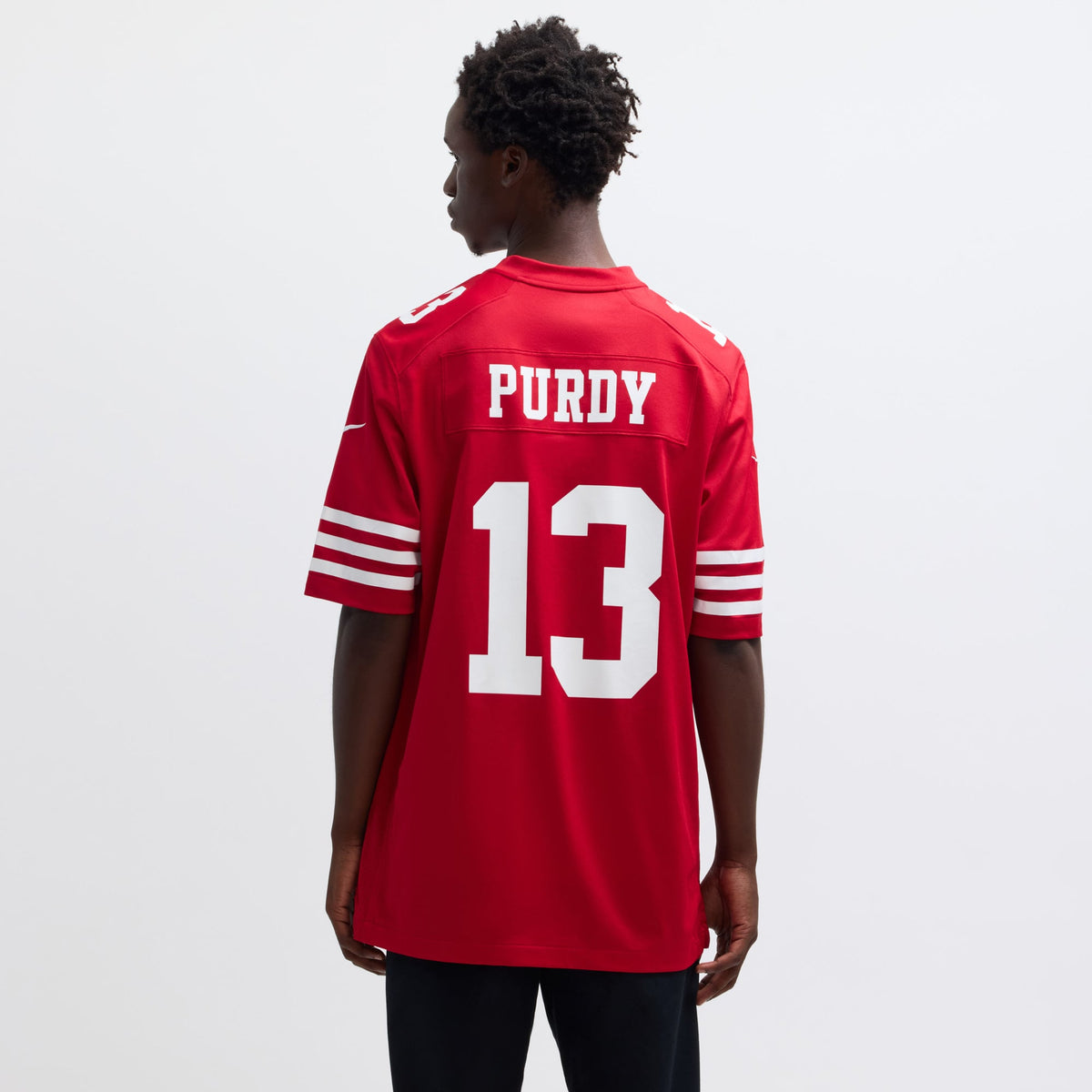Men's San Francisco 49ers Brock Purdy White Game Player Jersey