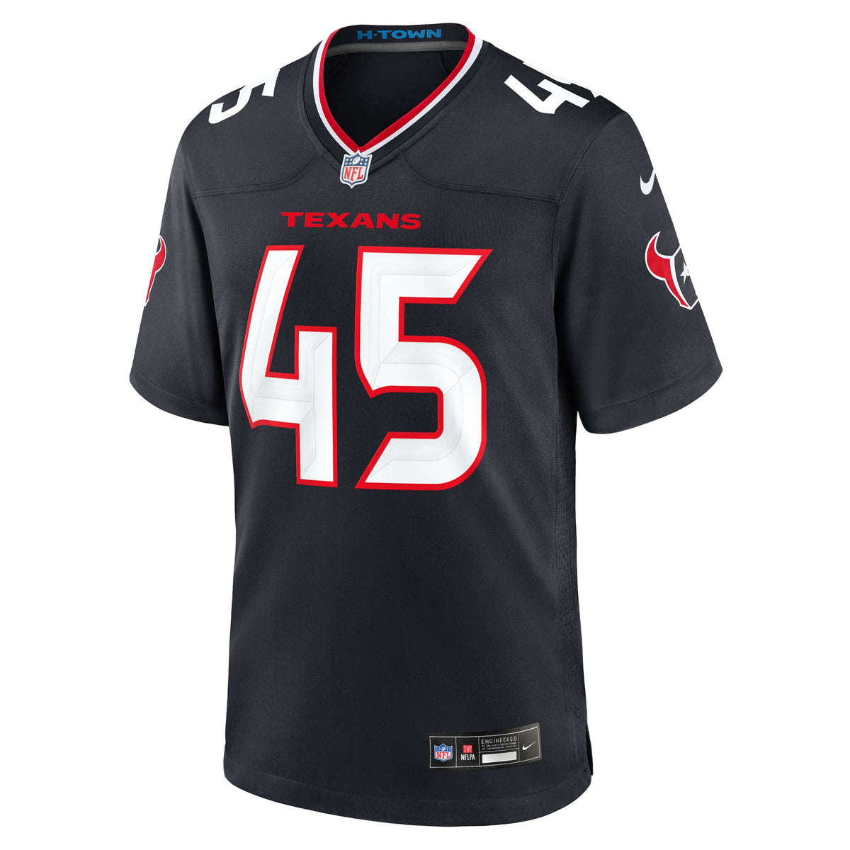 Men's Houston Texans E J Speed Navy Team Jersey