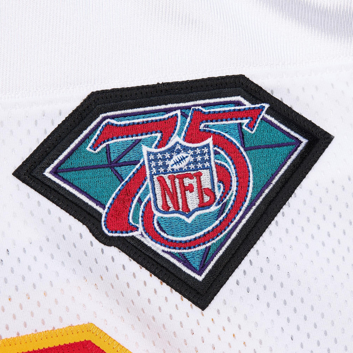 Men's Kansas City Chiefs 1994 Marcus Allen White Throwback Retired Player Jersey
