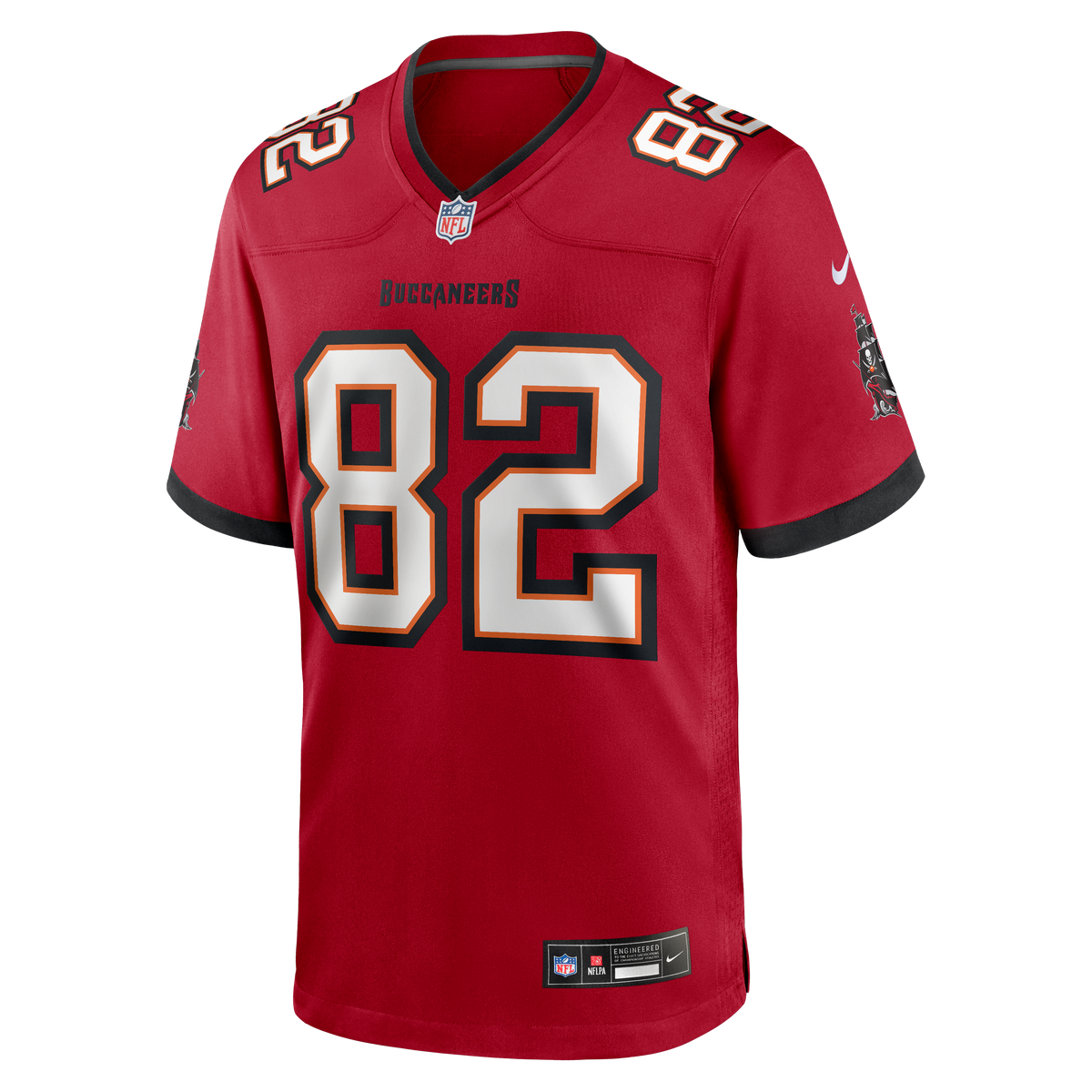 Men's Tampa Bay Buccaneers Devin Culp Red Jersey