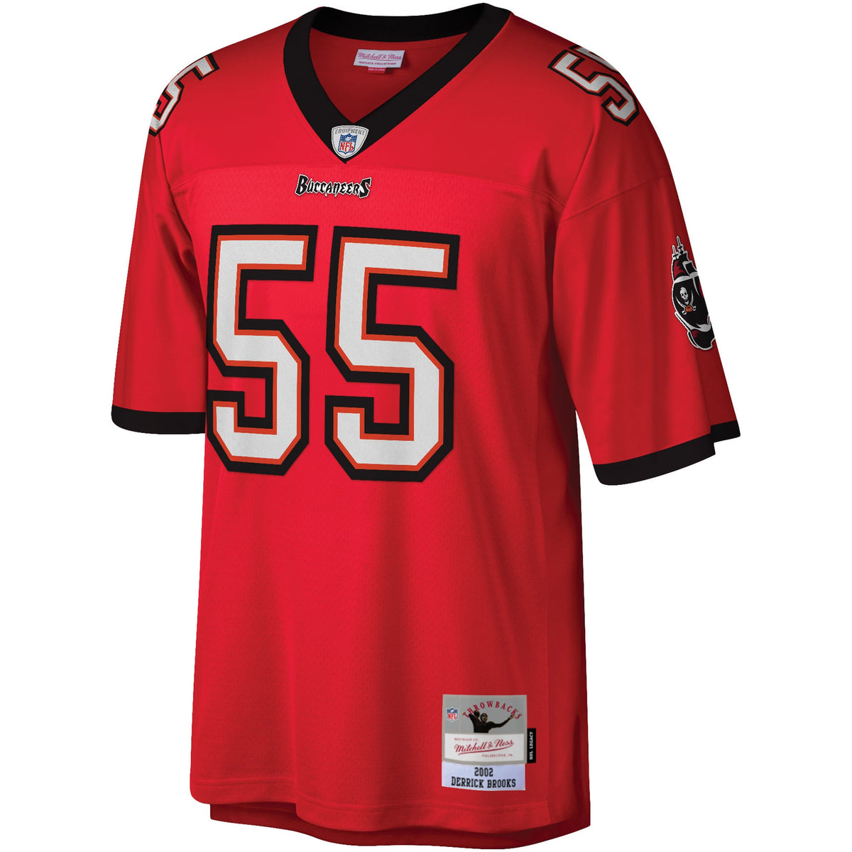 Men's Tampa Bay Buccaneers Derrick Brooks Red Legacy Replica Jersey
