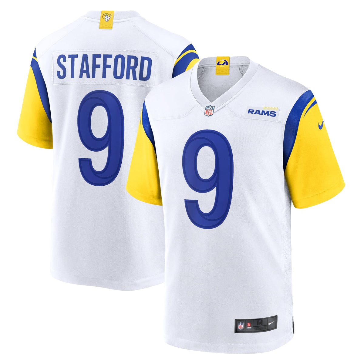 Men's Los Angeles Rams Matthew Stafford Royal Player Jersey