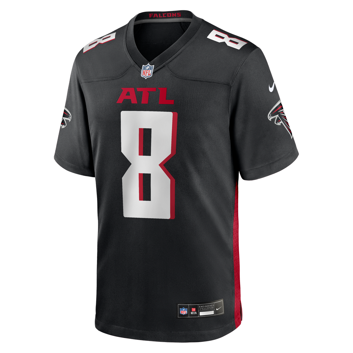 Men's Atlanta Falcons Kyle Pitts Black Jersey