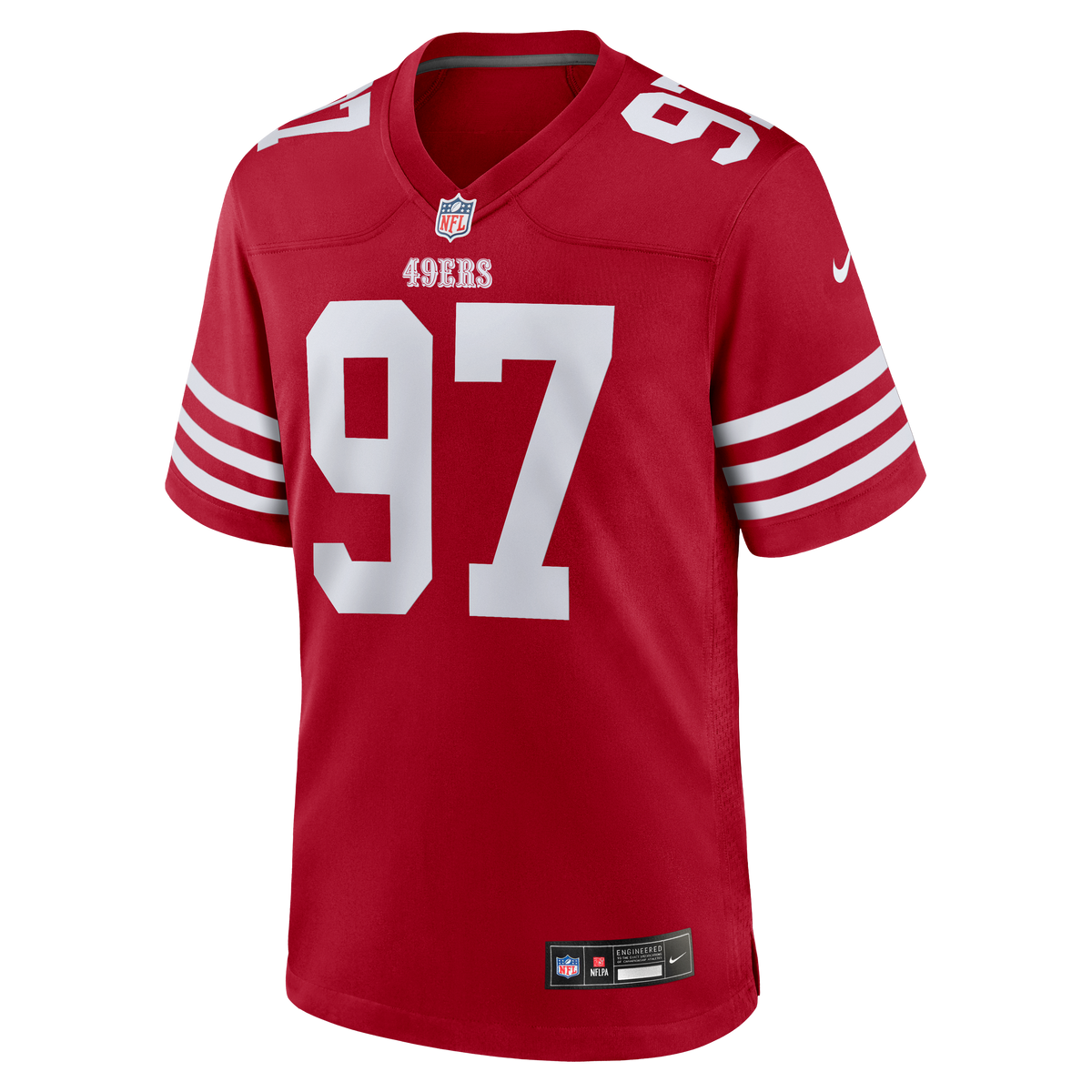 Men's San Francisco 49ers Nick Bosa Scarlet Player Jersey
